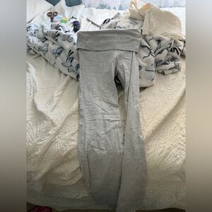 skims cotton jersey foldover pant